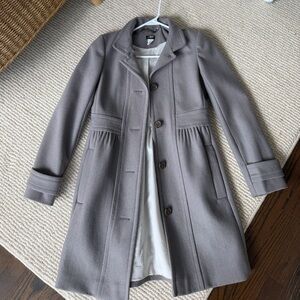 J. Crew Women's Gray Trench Coat